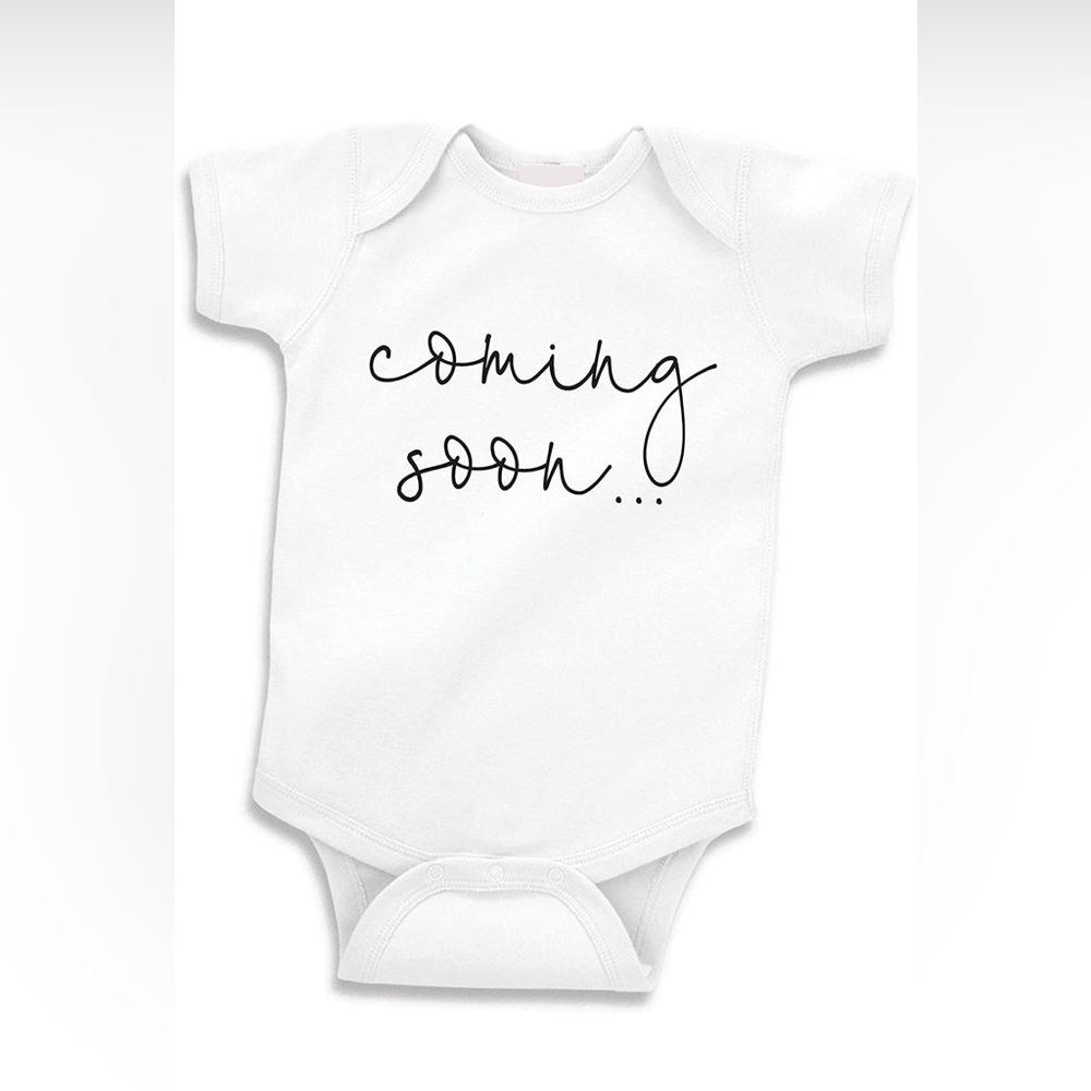 Bump and Beyond Designs Surprise Pregnancy Announcement | Baby Onesies 0-3 Month
